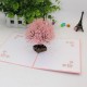 Handmade 3d Pop Up Card Cherry Blossom Pink Sakura Birthday,mother's Day,valentines Day,mother's Day,wedding Anniversary Desk Ornament Gift