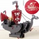 Handmade 3D Pop Up Card One Piece Going Merry Pirate Boat Birthday Card, Wedding Anniversary, Valentines Day, Mother's Day, Father's Day, Graduation Greeting Card