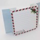 Handmade 3D Pop Up Christmas Card Vintage Santa Claus Gift Given Reindeer Wreath Sledge Snowflakes Holly Jingle Bells Star Seasonal Greeting