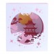 4d Pop Up Box Card Vintage Exotic Palace Pavilion Birthday Wedding Anniversary Valentine's Day Mother's Day Chinese Lantern Lotus Party Love