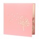 Handmade 3d Pop Up Valentine's Day Card Pink Sakura Tree Lover Couple Bicycle Bike Wedding Anniversary Engagement Big Day Greeting Card