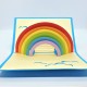 Handmade 3d Pop Up Card,rainbow,hope,nhs Thank You Card,happy Birthday Card,wedding Anniversary Card,sympathy Card,lgbtq,peace,father's Day Card