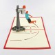 Handmade 3d Pop Up Birthday Card Slam Dunk Basketball,valentines,wedding Anniversary,father's Day,graduation,congratulations,good Luck Gift