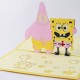 Handmade 3d Pop Up Birthday Card Spongebob Squarepants Patrick Star Animated Tv Cartoon Comic Kid Child Gift Wedding Anniversary,valentines