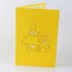 Handmade 3d Pop Up Birthday Card Spongebob Squarepants Patrick Star Animated Tv Cartoon Comic Kid Child Gift Wedding Anniversary,valentines