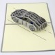 Handmade 3d Pop Up Card Prestige Grey Sport Car, New Car, Pass Driving Test, Christmas, New Year Party Invitation, Wedding Anniversary, Valentines Day, Father's Day, Mother' Day, Graduation, Retirement Greeting Card