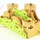 Handmade 3d Popup Pop Up Papercraft The Great Wall Birthday Card Xmas Christmas Card Greeting Card Brick Mountains Castle Qin Dynasty Terracotta Army Antique.