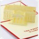 Handmade 3d Pop Up Popup Greeting Card The White House Birthday Wedding Anniversary Christmas Valentines Mother's Day Father's Day Thanksgiving Halloween Engagement Card Gift