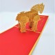 Handmade 3d Pop Up Card,birthday Card,anniversary Card,greeting Card,trojan Horse Moving Leaving Card,congratulations Card,celebration Cards,new Job Card,pass Exam