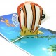 Handmade 3d Pop Up Birthday Card Tropical Fish Ocean Sea Love Wedding Anniversary Fathers Day Holiday Baby Birth Aqurium Housewarming Party