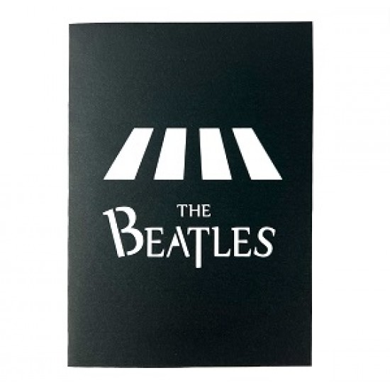 Handmade 3D Pop Up Card Beatles Abbey Road Band Music Van Legend Birthday Wedding Anniversary Valentine's Day Father's Day Mother's Day Graduation Celebrations Card