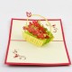 Handmade 3d Pop Up Popup Card Flower Basket Butterfly Birthday Valentines Mother's Day Easter Wedding Party Garden Invitation Gift For Her